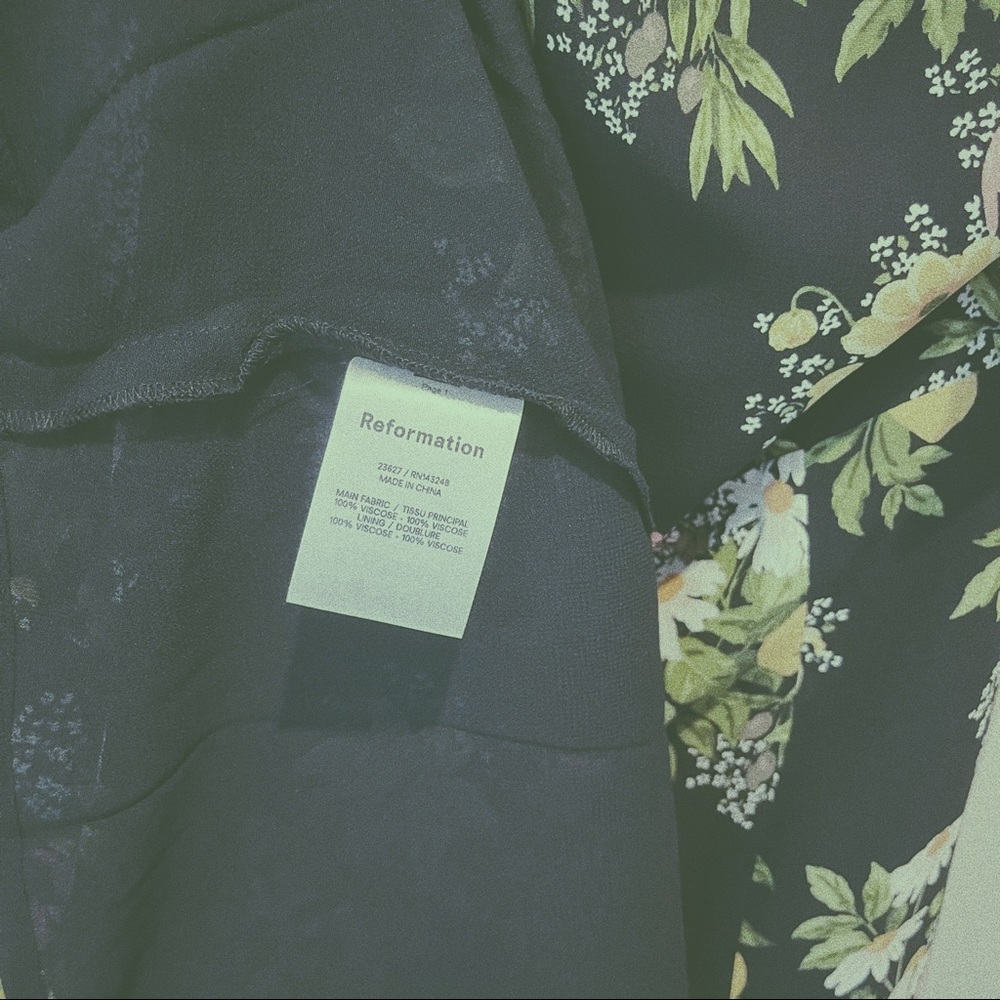NWOT Reformation Twilight Dress Sicilia - Picture 8 of 8